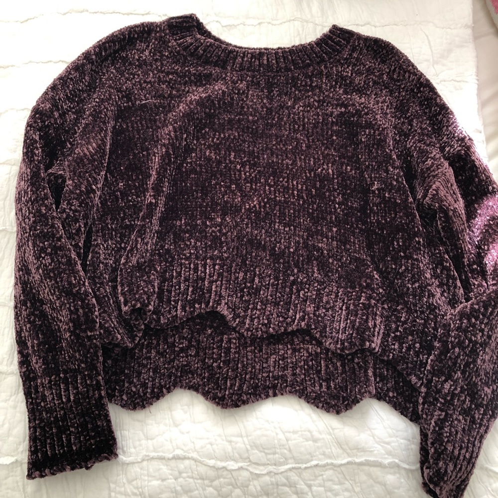 LA Hearts cropped sweater